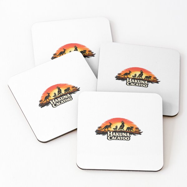 Item preview, Hakuna Cacatoo – Funny Australian Animals Sunset Parody designed and sold by teddy815.