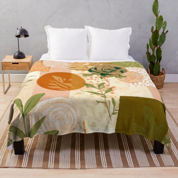 Item preview, Boho Abstract Sage And Earthtones Collage-Style Designs designed and sold by DEC02.