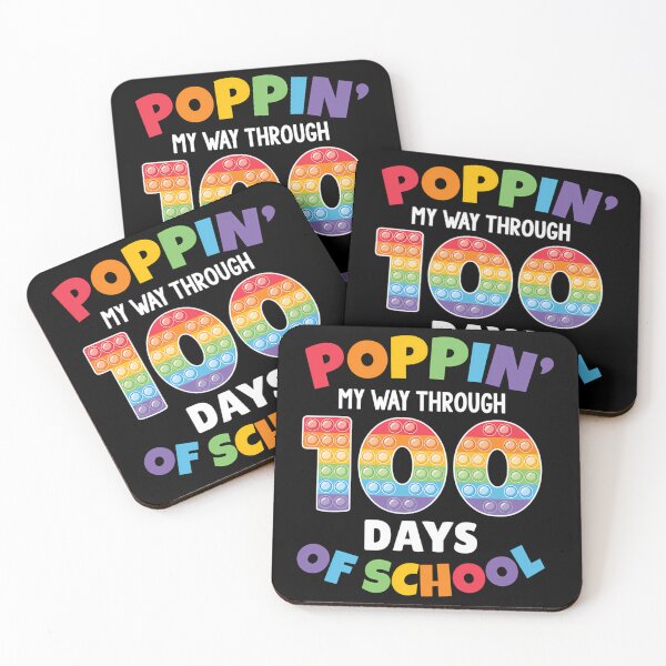 Item preview, Poppin' My Way Through 100 Days of School Pop It  designed and sold by ShaylaSexton.