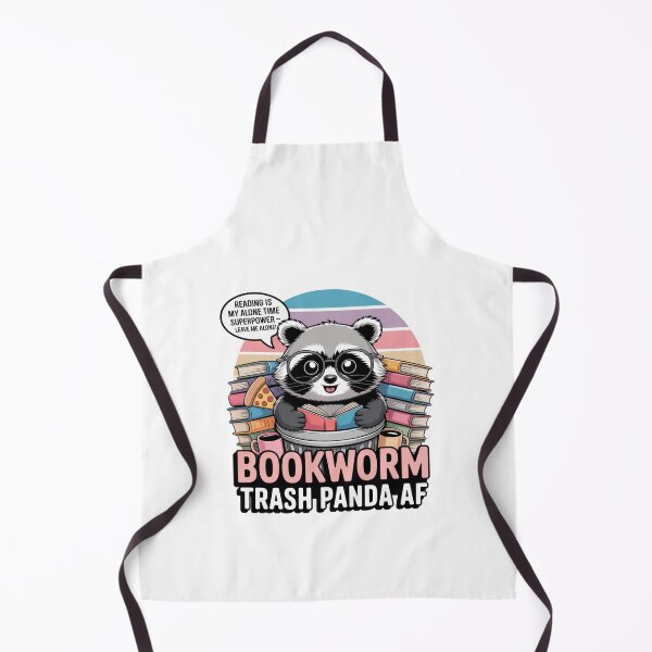 Item preview, Bookworm Trash Panda AF Tee | Reading Superpower Raccoon T-Shirt designed and sold by Ashley critters.
