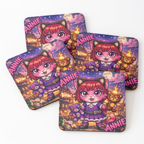 Item preview, Annie Fire Magician Kitten designed and sold by Lunatik Cat.