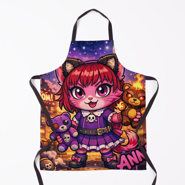 Item preview, Annie Fire Magician Kitten designed and sold by Lunatik Cat.