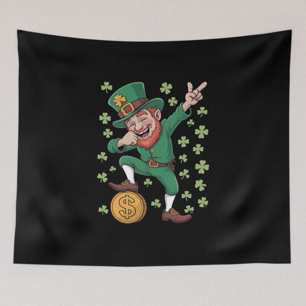 Item preview, Dabbing Leprechaun St Patricks Day Irish designed and sold by FaithAbbott.