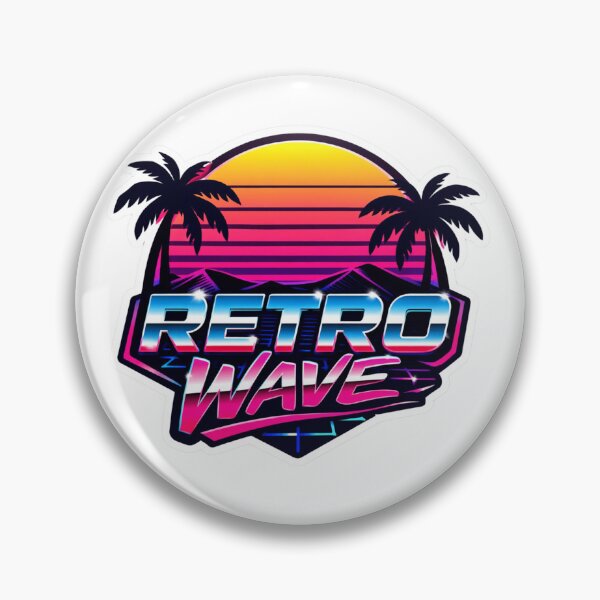 Item preview, Retro Wave Vaporwave Sunset Palm Trees Neon 80s Aesthetic designed and sold by craftedd.