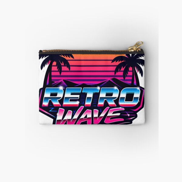 Item preview, Retro Wave Vaporwave Sunset Palm Trees Neon 80s Aesthetic designed and sold by craftedd.