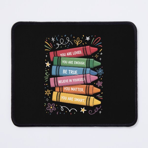 Item preview, Color the World with Kindness Cute Crayons Colorful Crayons Back to School designed and sold by FaithAbbott.