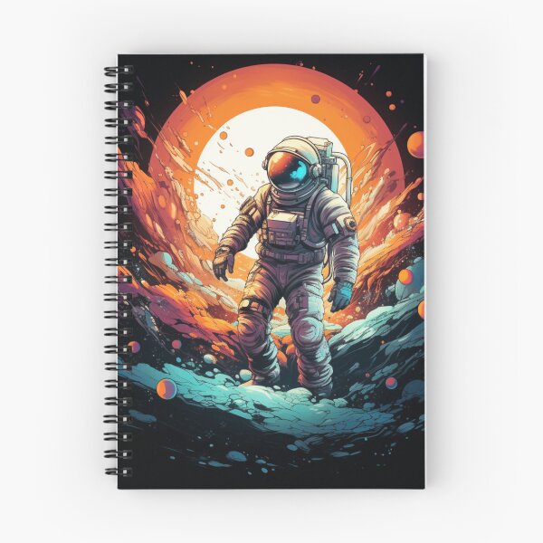 Item preview, Galaxy Astronaut Outter Space New World Art designed and sold by GrinGalore.