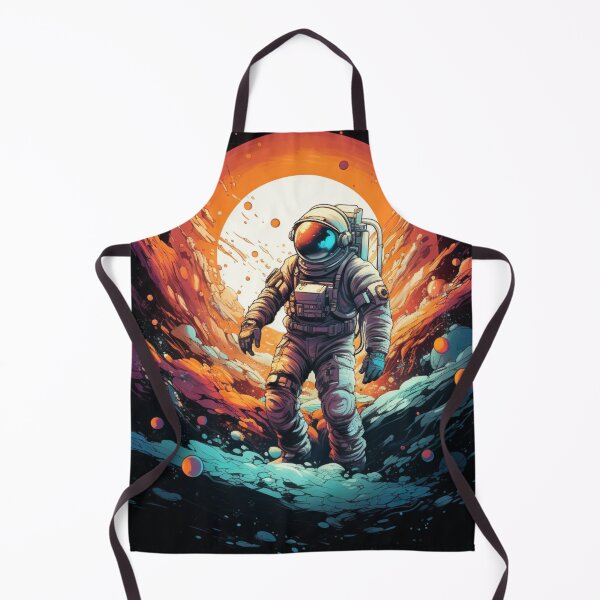 Item preview, Galaxy Astronaut Outter Space New World Art designed and sold by GrinGalore.
