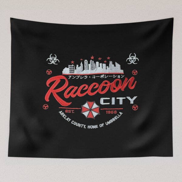 Item preview, Raccoon City Resident Evil Embroidered , Umbrella Corporation, Kennedy, Horror Game Merch, Gamer Gift designed and sold by jimfarrepo.