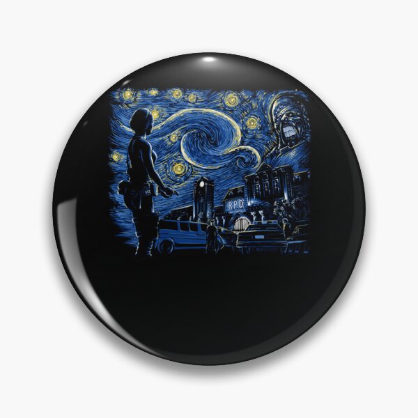 Item preview, Resident Evil Starry Evil Parody van Gogh Meme designed and sold by WebTucker.