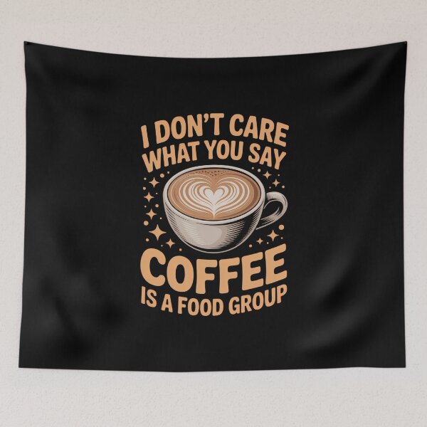 Item preview, Coffee Lover Coffee Is A Food Group Caffeine Lover Barista designed and sold by FaithAbbott.