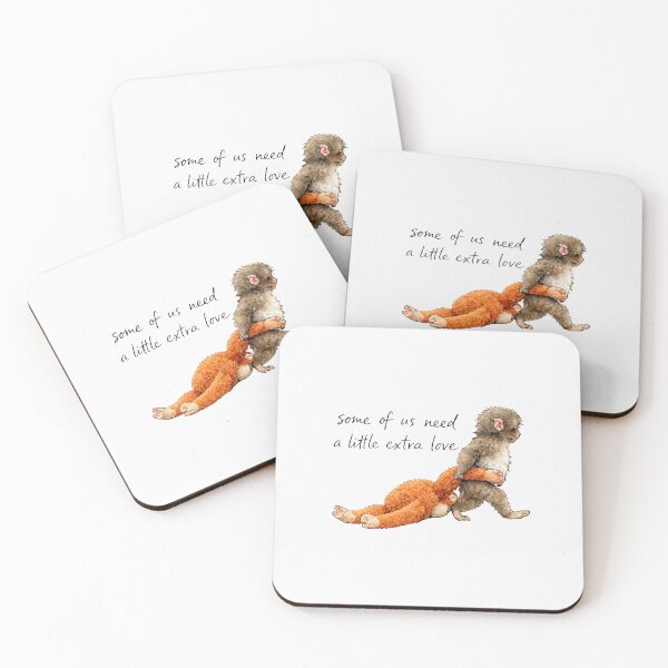Item preview, Punch Baby Monkey, Viral Baby Monkey Inspired , Some Of Us Need A Little Extra Love designed and sold by NinMema.