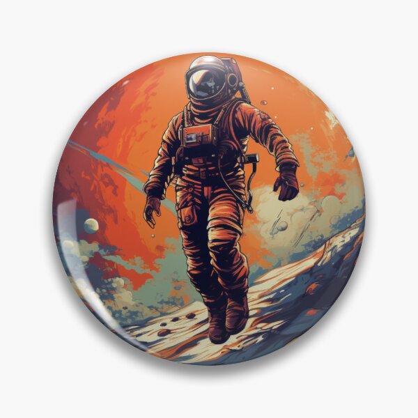 Item preview, With Love From Space Galaxy Astronaut Outter Planet designed and sold by GrinGalore.