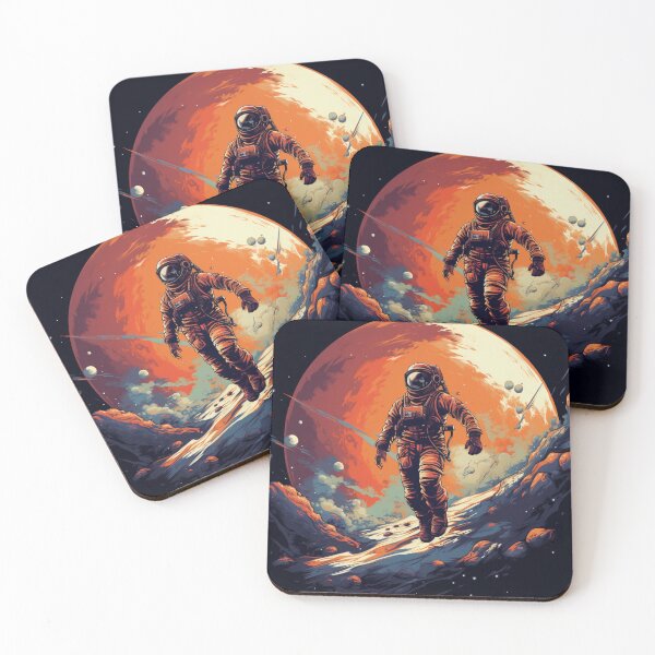 Item preview, With Love From Space Galaxy Astronaut Outter Planet designed and sold by GrinGalore.