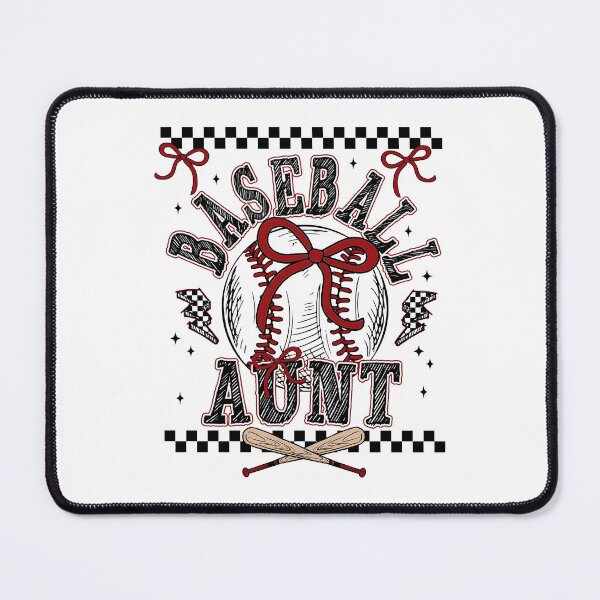 Item preview, Retro Baseball Aunt Checkered designed and sold by Szekeresrenato.