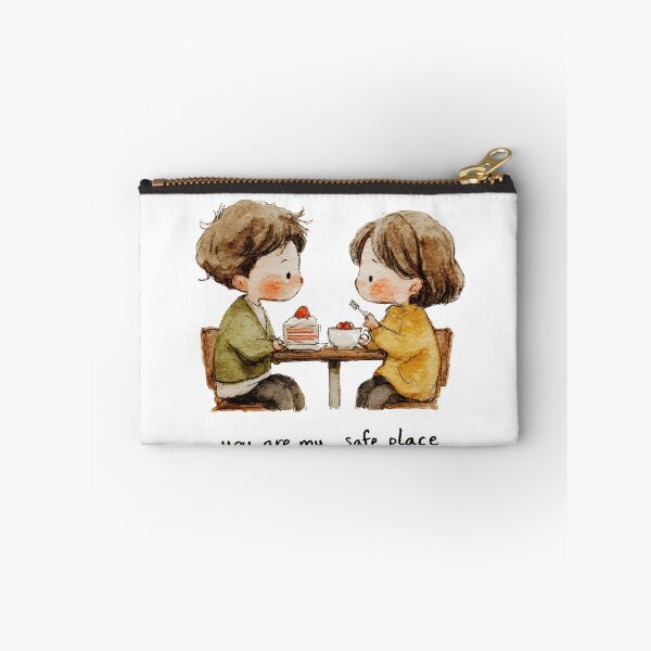 Item preview, You Are My Safe Place – Cute Couple Date Love designed and sold by JaiSoftStudio.