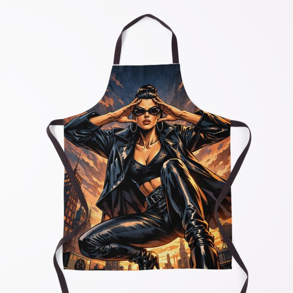 Item preview, Cinematic Rooftop Fashion Heroine designed and sold by AndreBarnard.