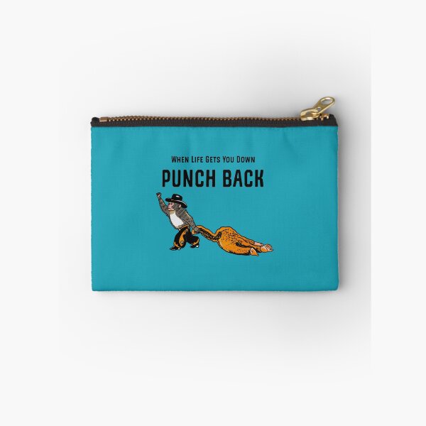 Item preview, Punch Monkey Cowboy Cowgirl Love, When Life Gets You Down Punch Back designed and sold by NinMema.