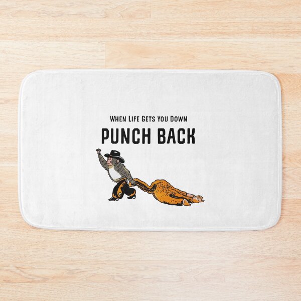 Item preview, Punch Monkey Cowboy Cowgirl Love, When Life Gets You Down Punch Back designed and sold by NinMema.