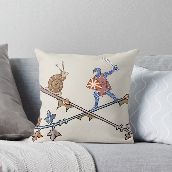Item preview, Medieval Knight vs. Killer Snail designed and sold by ebrawne.