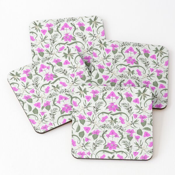 Item preview, what i found on my mediterranean terrace - pink bougainvillea ornament designed and sold by kobyakov.