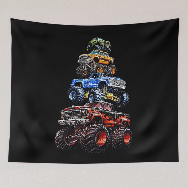 Item preview, Monster Truck, Monster Trucks Are My Jam, Kids Monster Truck, Boy Easter designed and sold by jimfarrepo.