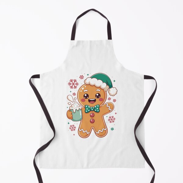 Item preview, Cute Gingerbread Drinking Coffee Latte Lover Merry Christmas designed and sold by FaithAbbott.