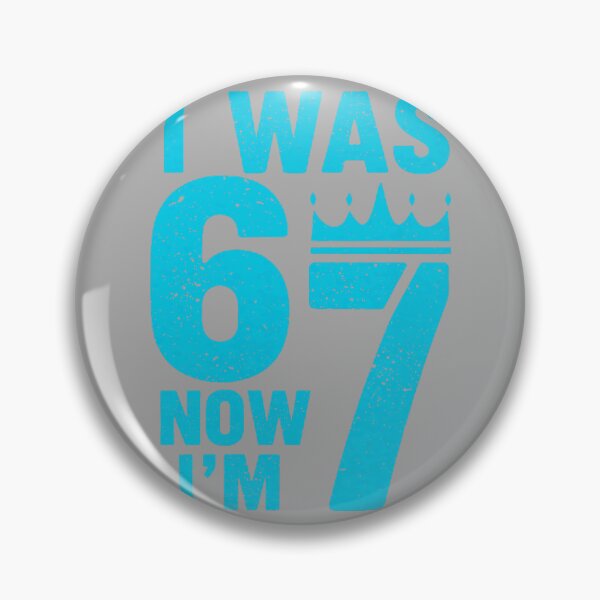 Item preview, 7th Birthday I was 6 Now Im 7 Six Seven 6 7 Kids Boys designed and sold by KathieFaugh.