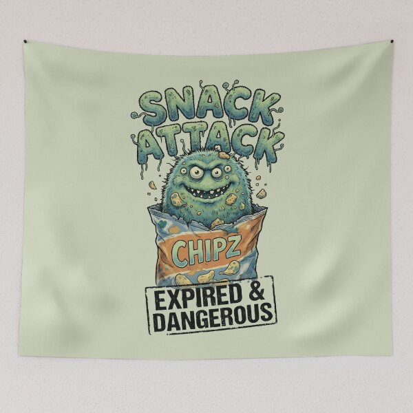 Item preview, The Snack Scourge: Expired & Dangerous Edition designed and sold by AwesomeBeyondLimits.