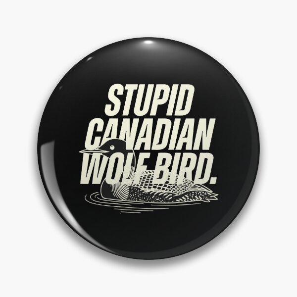 Item preview, Heated Rivalry Stupid Canadian Wolf Bird  designed and sold by UlrichMerzano.