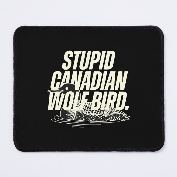 Item preview, Heated Rivalry Stupid Canadian Wolf Bird  designed and sold by UlrichMerzano.
