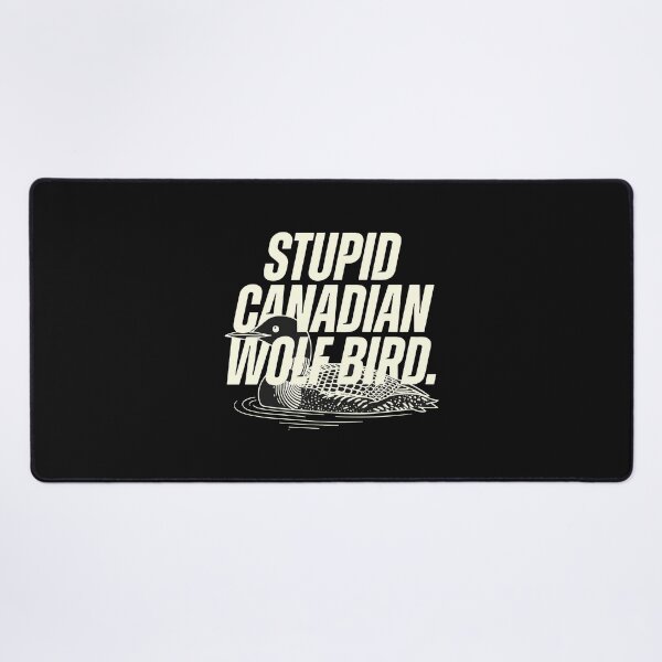 Item preview, Heated Rivalry Stupid Canadian Wolf Bird  designed and sold by UlrichMerzano.