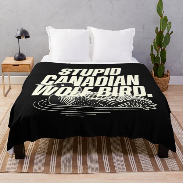Item preview, Heated Rivalry Stupid Canadian Wolf Bird  designed and sold by UlrichMerzano.
