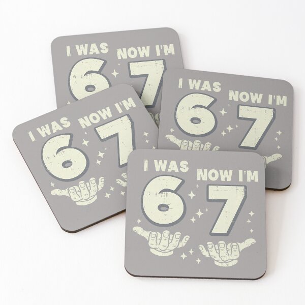 Item preview, 7th Birthday I was 6 Now Im 7 Six Seven 6 7 Meme Kids Boys designed and sold by KathieFaugh.