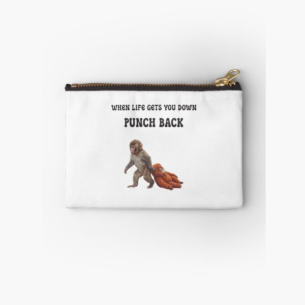 Item preview, Punch Monkey, When Life Gets You Down Punch Back designed and sold by NinMema.