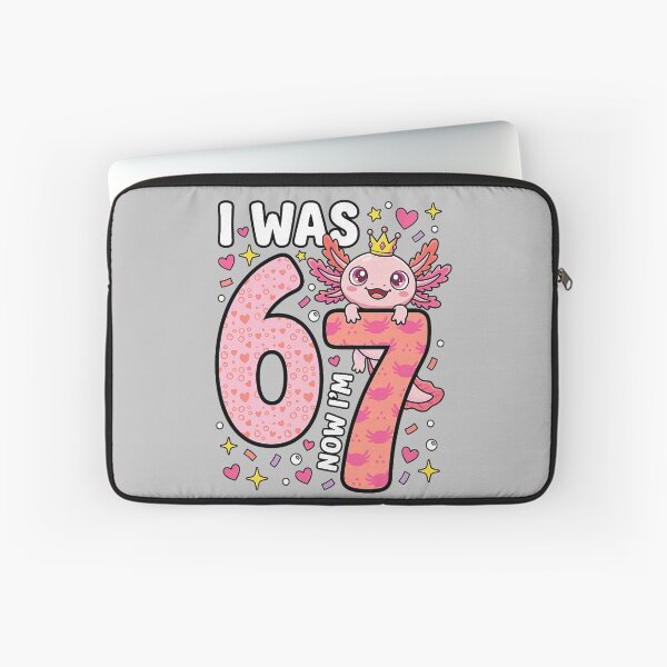 Item preview, Axolotl Girl 7th Bday 6 7 Birthday I was 6 Now I'm 7 designed and sold by KathieFaugh.