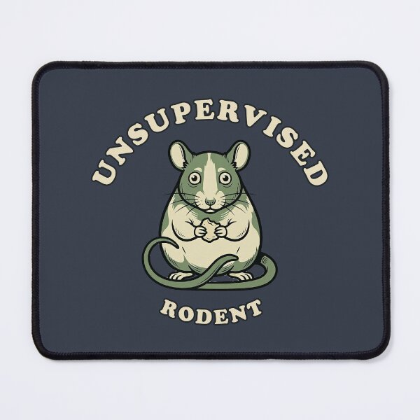 Item preview, Unsupervised Rodent | Funny Chaotic Pet Rat Graphic designed and sold by Akio Saiko.