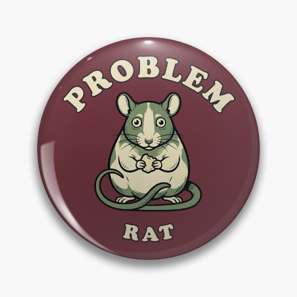 Item preview, Problem Rat | Funny Sarcastic Chaotic Rodent Graphic designed and sold by Akio Saiko.