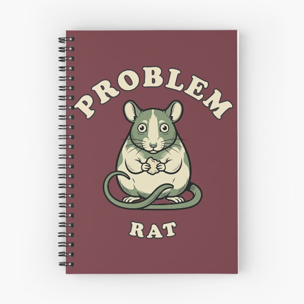 Item preview, Problem Rat | Funny Sarcastic Chaotic Rodent Graphic designed and sold by Akio Saiko.