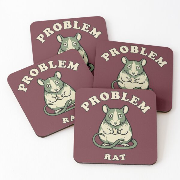 Item preview, Problem Rat | Funny Sarcastic Chaotic Rodent Graphic designed and sold by Akio Saiko.