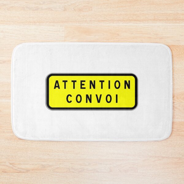 Item preview, Caution convoy sign, road sign for exceptional transport designed and sold by Panneaux et signalisations - NPOITEVIN.