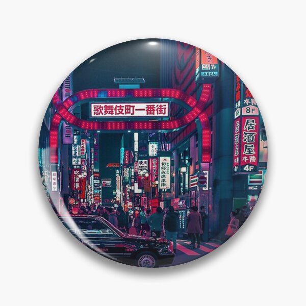 Item preview, Cyberpunk Tokyo Street designed and sold by marjorichapple.