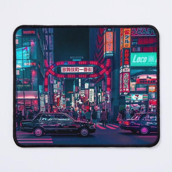Item preview, Cyberpunk Tokyo Street designed and sold by marjorichapple.