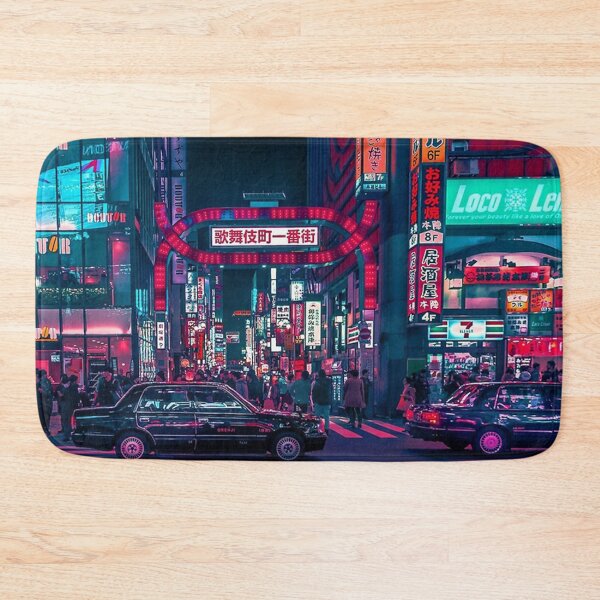 Item preview, Cyberpunk Tokyo Street designed and sold by marjorichapple.