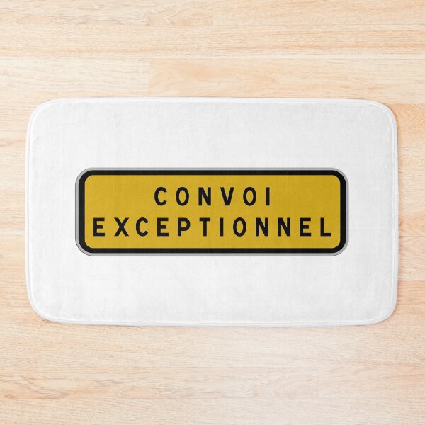 Item preview, Exceptional convoy sign, road sign for exceptional transport designed and sold by Panneaux et signalisations - NPOITEVIN.