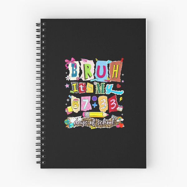 Item preview, Bruh It's My 67 33 Days Of School Leopard Girl Kid Teacher designed and sold by tratakos.