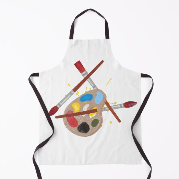 Item preview, Paint brush & palette designed and sold by redsamm.
