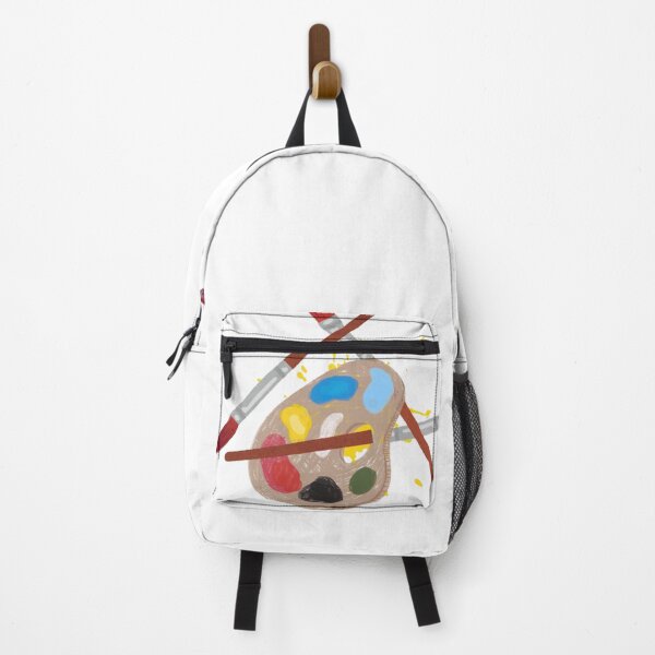 Item preview, Paint brush & palette designed and sold by redsamm.