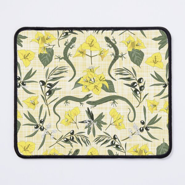 Item preview, what i found on my mediterranean terrace - yellow bougainvillea ornament designed and sold by kobyakov.