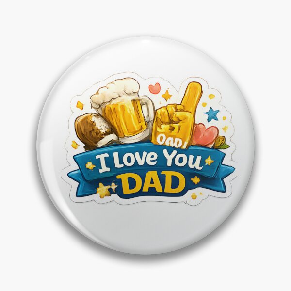Item preview, I Love You Dad designed and sold by FlorenciaRomero.